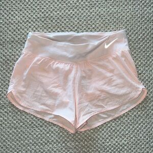 Nike Coral Peach Pink Running Shorts size Medium
